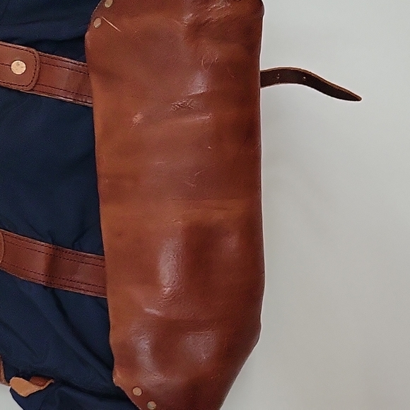 GORGEOUS  VINTAGE POLO RALPH LAUREN LARGE SHOULDER BAG - Picture 7 of 16